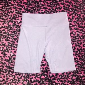 Size m blue biker shorts